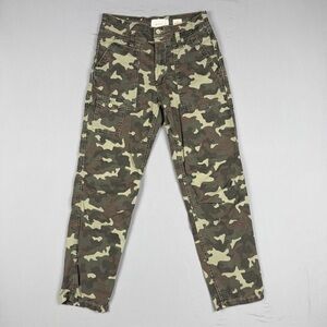 Anthropologie The Wanderer Camo Utility Pants Size 27